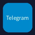 Telegram客服支持图标